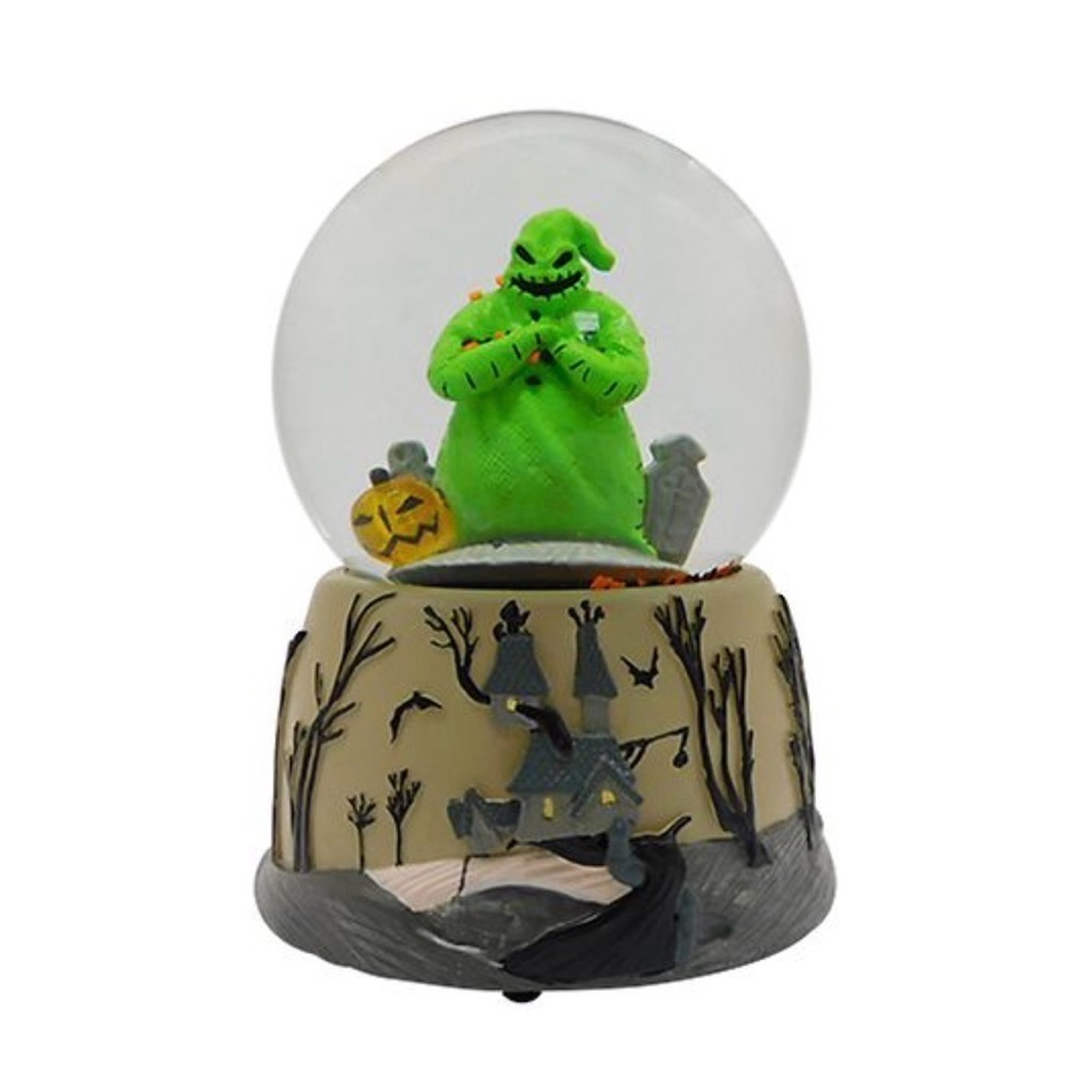 Disney Green and Black Nightmare Before Christmas Snow Globe - Picture 2 of 3